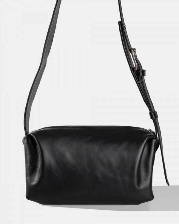 ROBIN LEATHER, BLACK