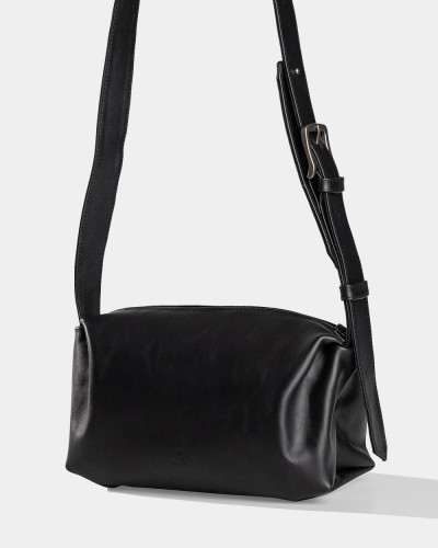 "ROBIN" LEATHER, BLACK