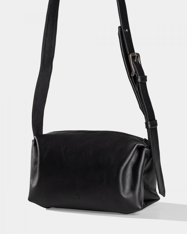 ROBIN LEATHER, BLACK