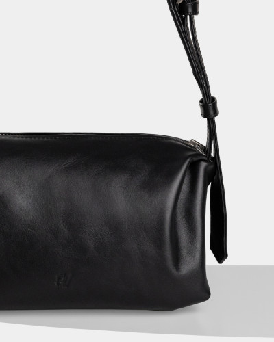 "ROBIN" LEATHER, BLACK