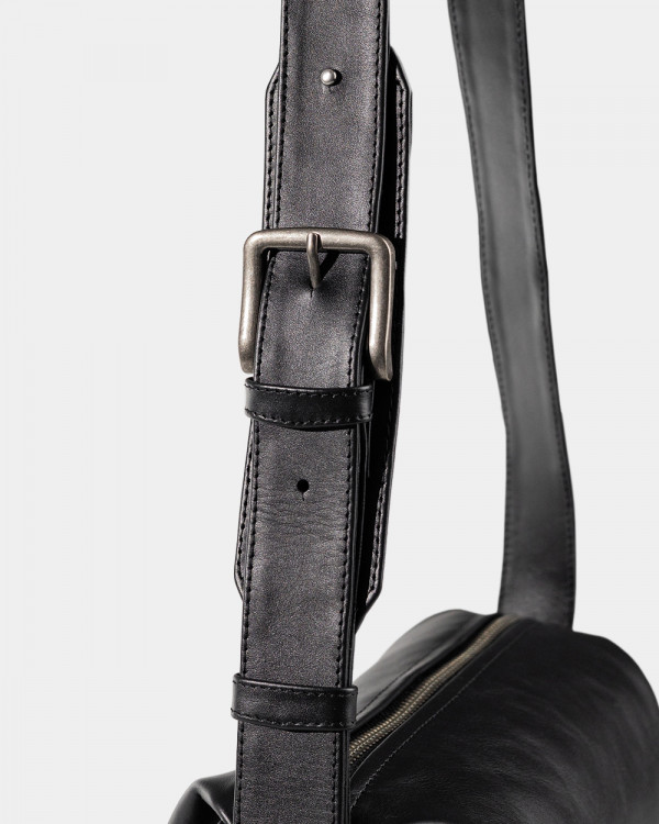 ROBIN LEATHER, BLACK