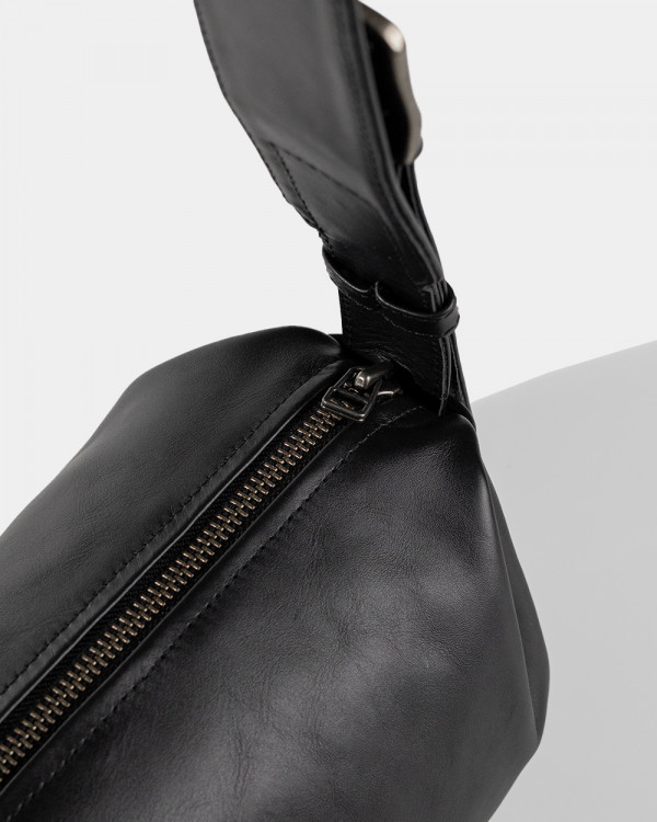ROBIN LEATHER, BLACK