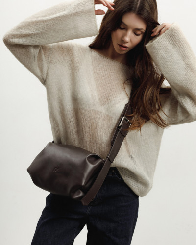"ROBIN" LEATHER, BROWN