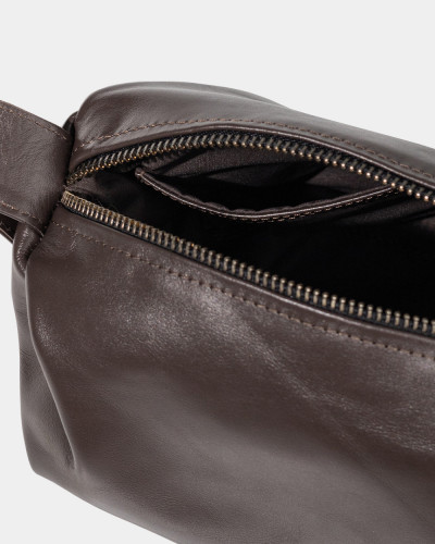 "ROBIN" LEATHER, BROWN