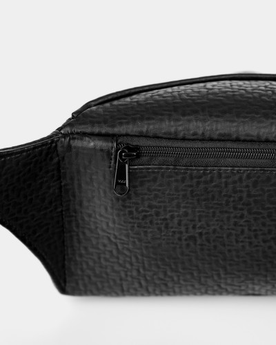 "SHAFT 03" ECO-LEATHER, BLACK
