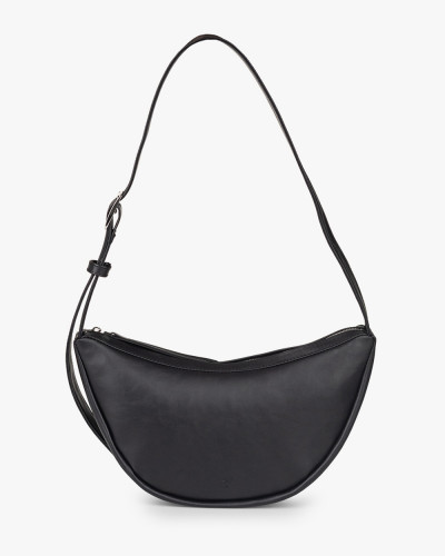 "CAROL" ECO LEATHER, BLACK