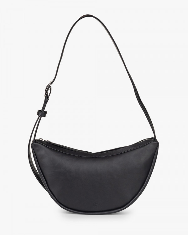 CAROL ECO LEATHER, BLACK