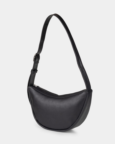 "CAROL" ECO LEATHER, BLACK