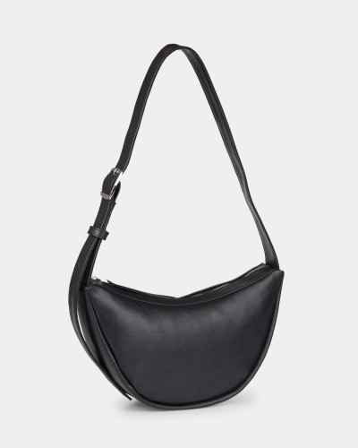 "CAROL" ECO LEATHER, BLACK