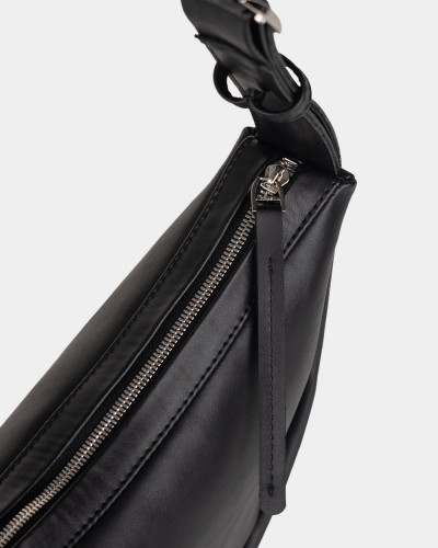 "CAROL" ECO LEATHER, BLACK
