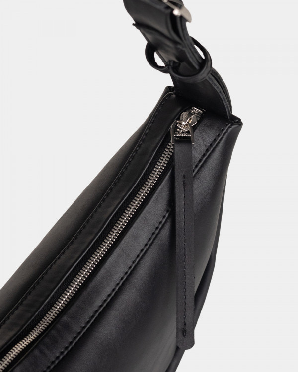 CAROL ECO LEATHER, BLACK