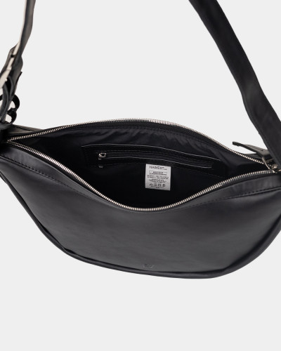 "CAROL" ECO LEATHER, BLACK