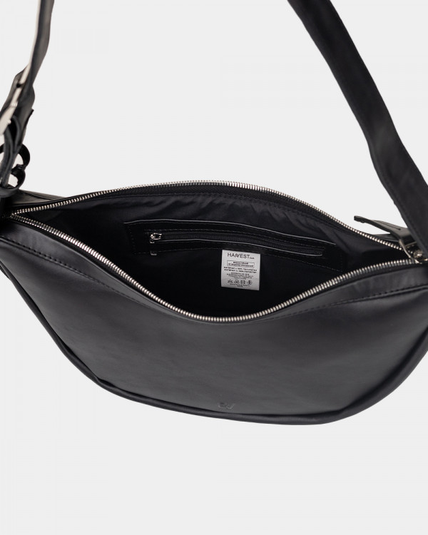 CAROL ECO LEATHER, BLACK