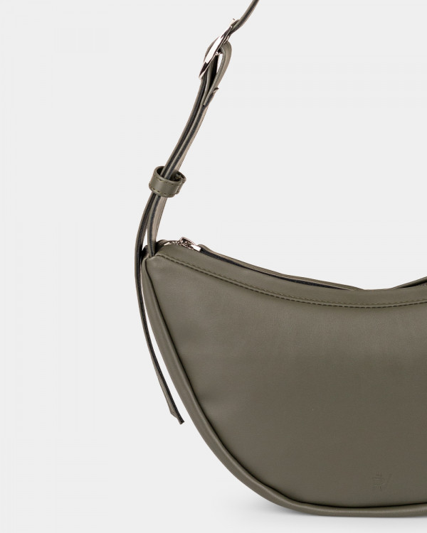 CAROL ECO LEATHER, KHAKI