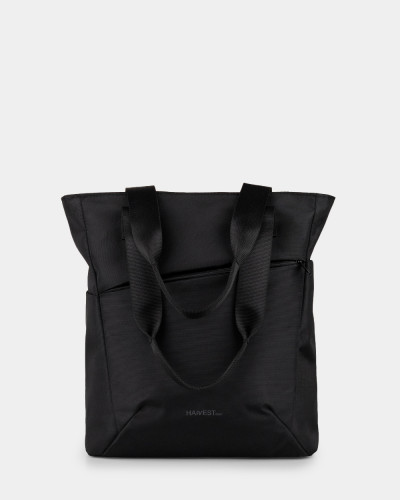 "BASIC TOTE" POLYESTER, BLACK