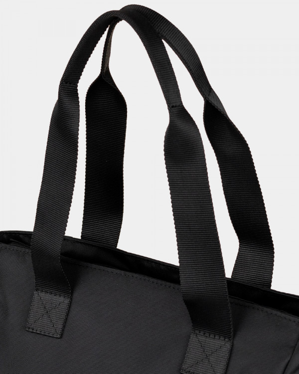 BASIC TOTE POLYESTER, BLACK