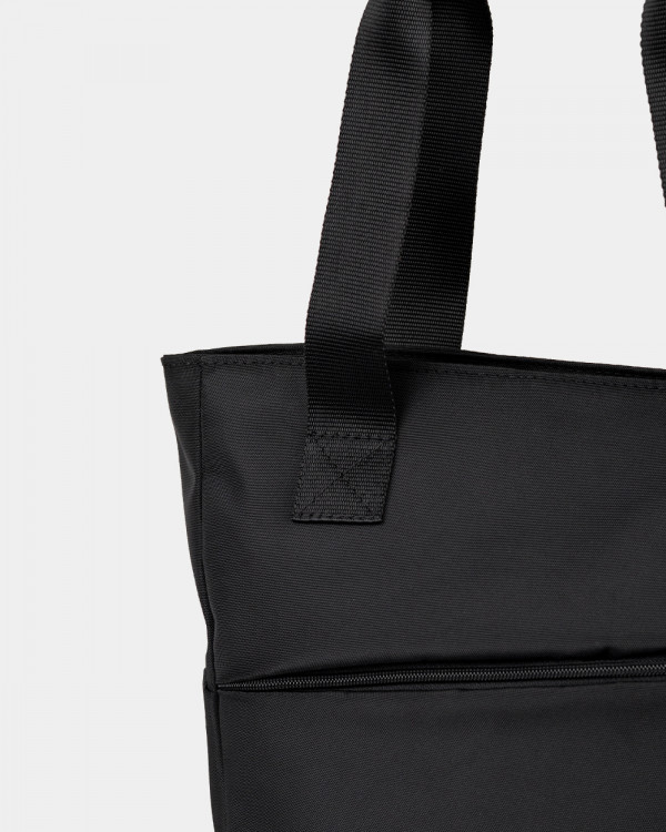 BASIC TOTE POLYESTER, BLACK