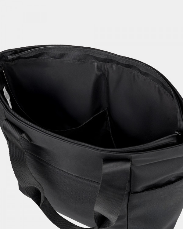 BASIC TOTE POLYESTER, BLACK