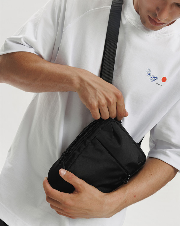 MESSENGER "BASIC" POLYESTER, BLACK