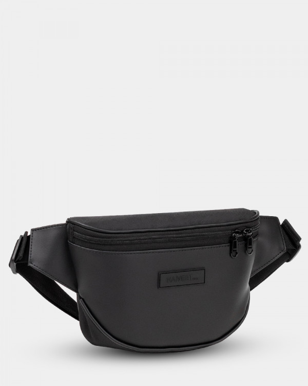 FLIGHT POLYESTER, BLACK