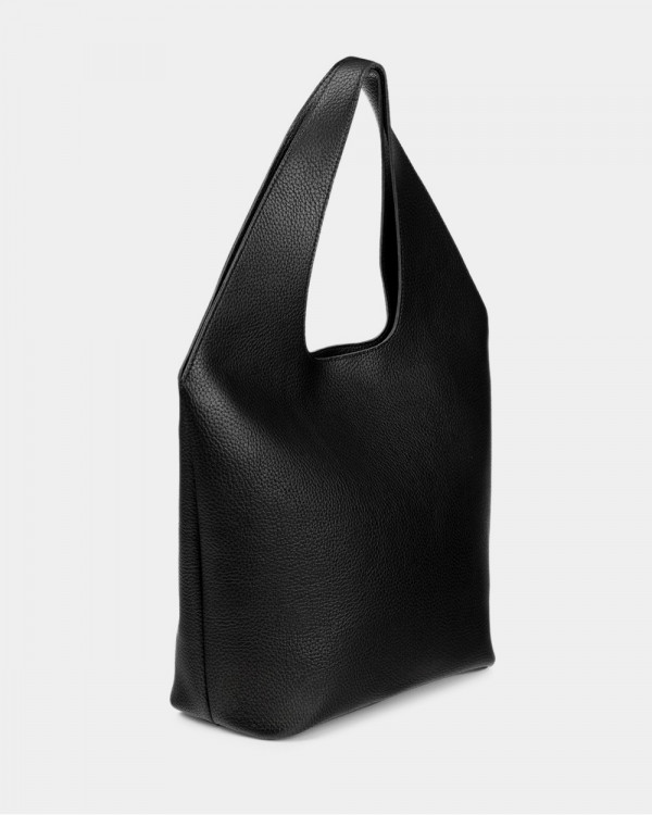 MEL ECO-LEATHER, BLACK