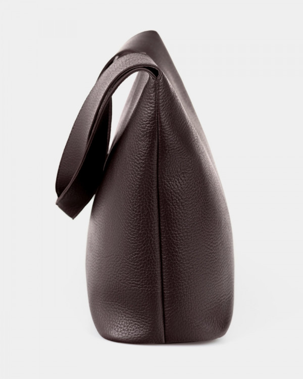 MEL ECO-LEATHER, BROWN
