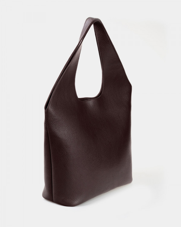 MEL ECO-LEATHER, BROWN