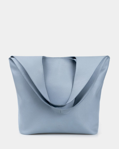"MEL" ECO-LEATHER, BLUE