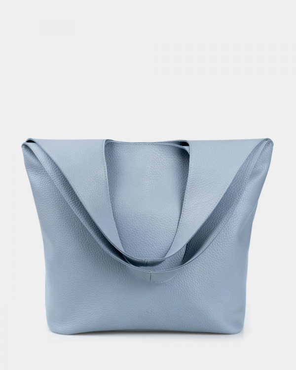 MEL ECO-LEATHER, BLUE