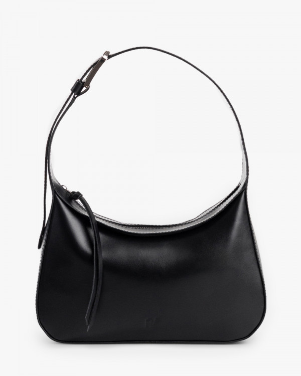 IDA LEATHER, BLACK