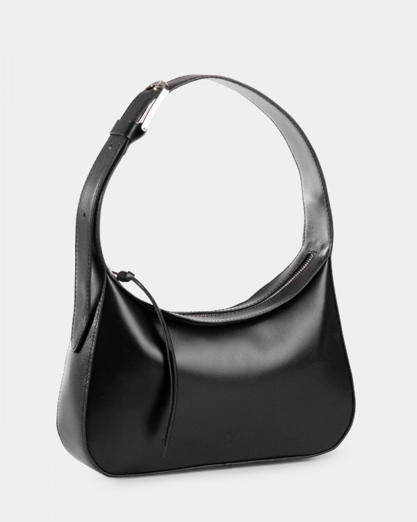 IDA LEATHER, BLACK