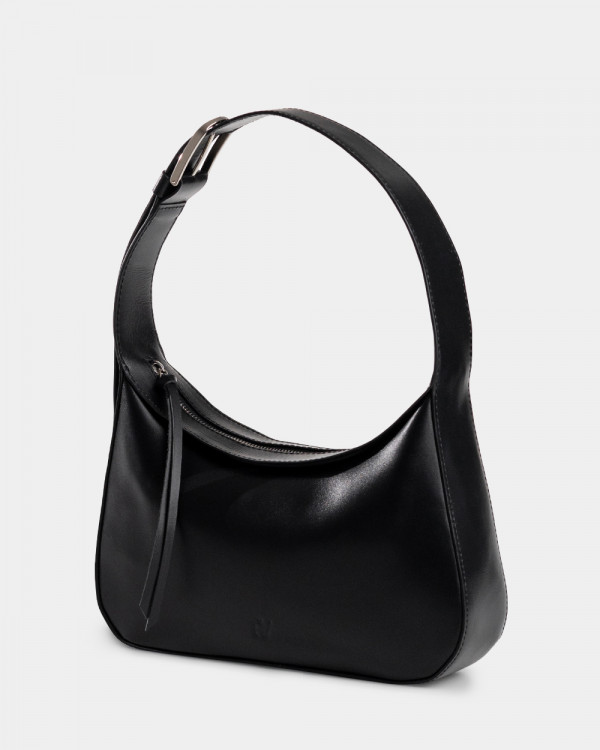 IDA LEATHER, BLACK