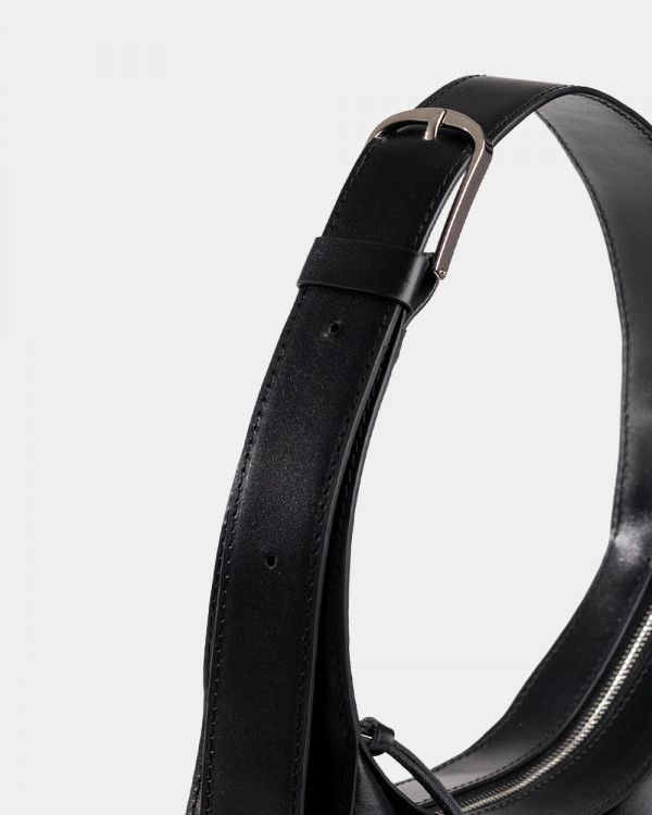 IDA LEATHER, BLACK