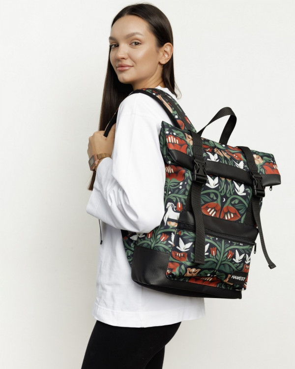 ROLL FLORA AND FAUNA PRINT