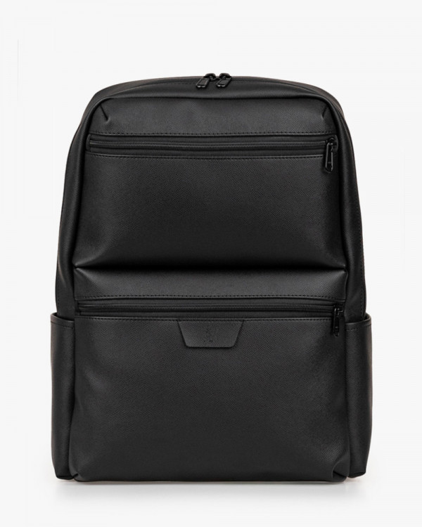 VOYAGE ECO-LEATHER, BLACK