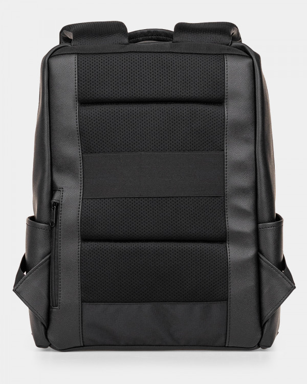 VOYAGE ECO-LEATHER, BLACK