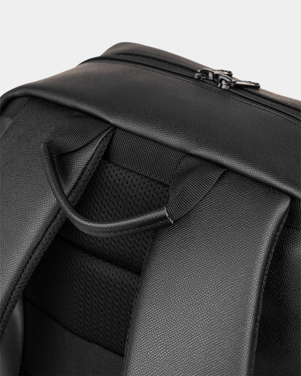 VOYAGE ECO-LEATHER, BLACK