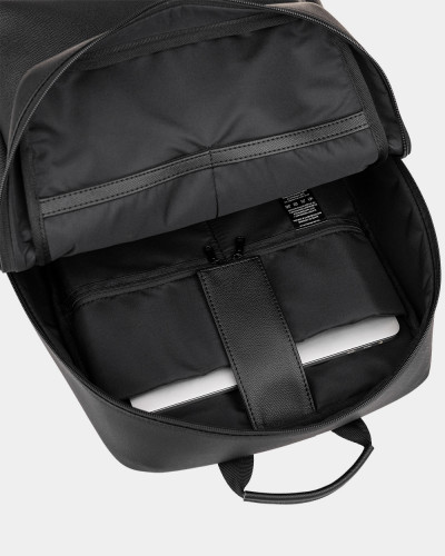"VOYAGE" ECO-LEATHER, BLACK