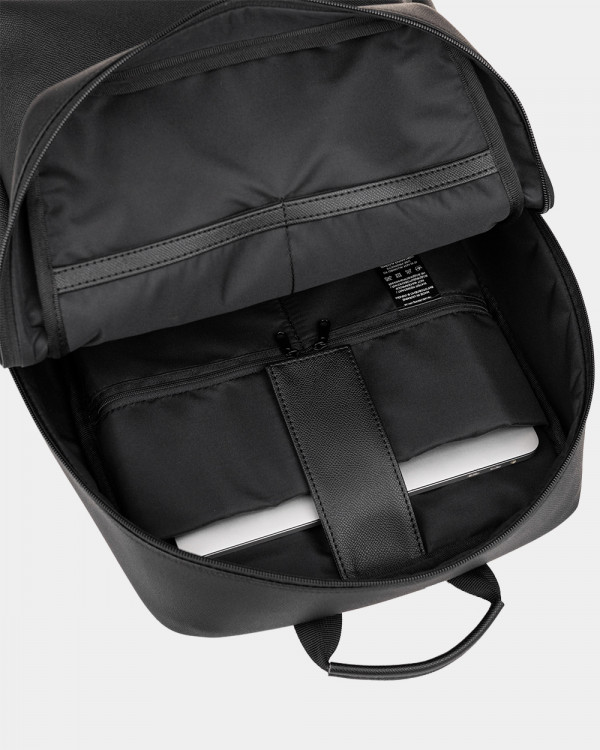 VOYAGE ECO-LEATHER, BLACK