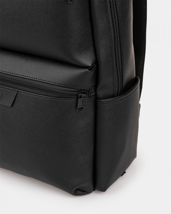 VOYAGE ECO-LEATHER, BLACK