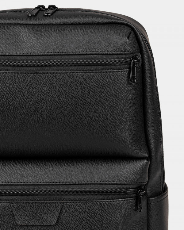 VOYAGE ECO-LEATHER, BLACK