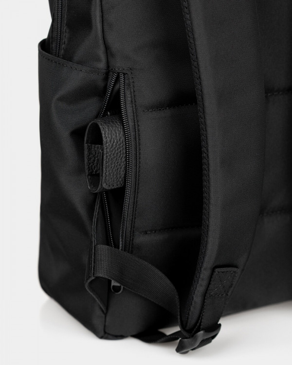 MINIMAL POLYESTER, BLACK