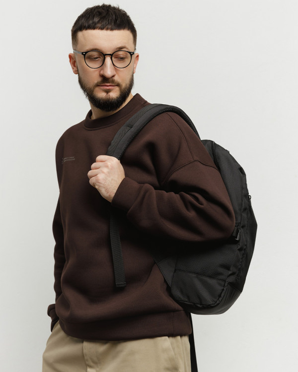 DROP POLYESTER, BLACK