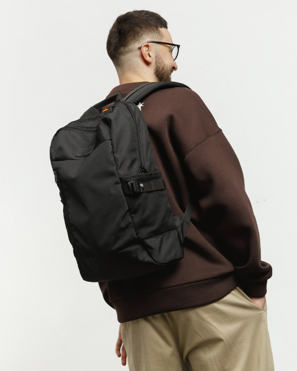 DROP POLYESTER, BLACK