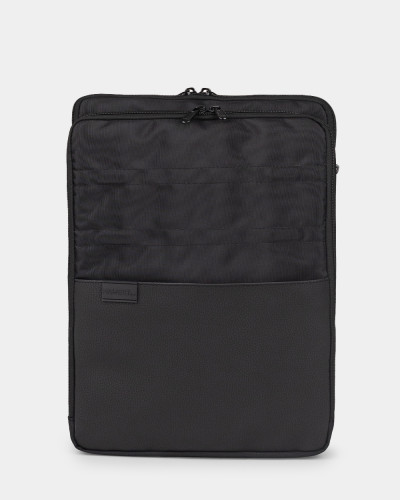 "DATABASE" POLYESTER, BLACK 01