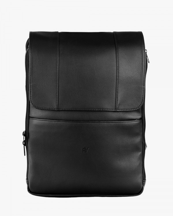 DATABASE ECO-LEATHER, BLACK