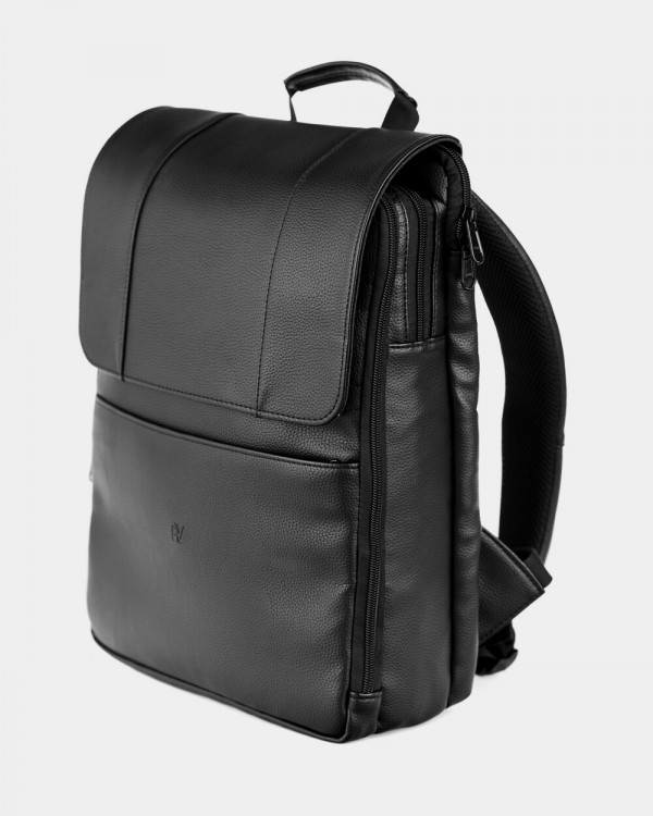 DATABASE ECO-LEATHER, BLACK
