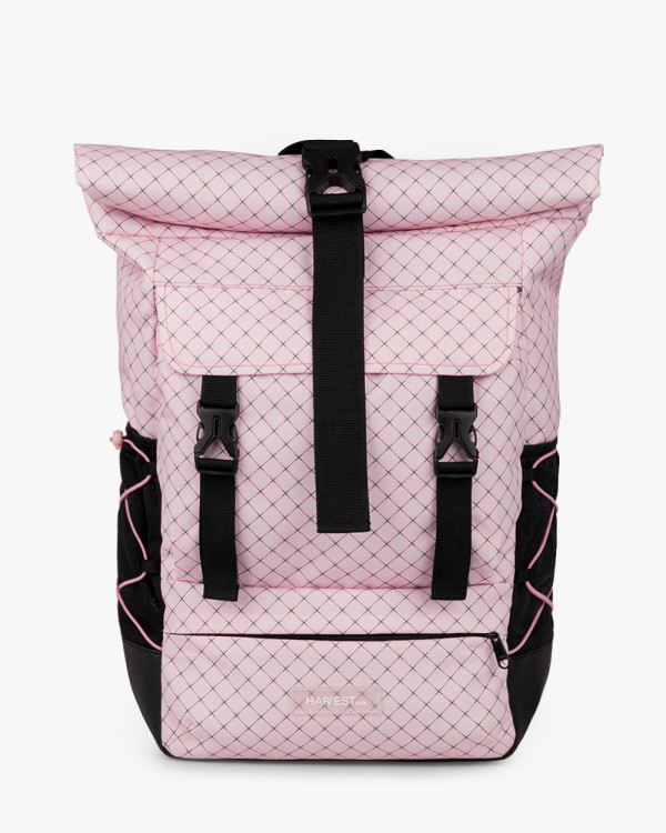 "WIDE LIGHT" PRINT PINK CHECK