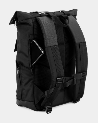 "ROLL UP" POLYESTER, BLACK