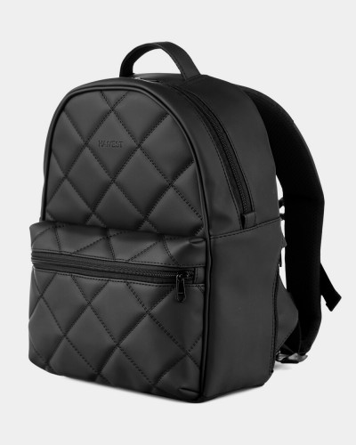 "TIPOLEATHER MINI" MATT BLACK